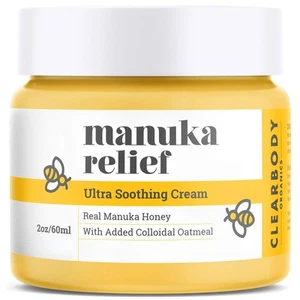 Clearbody Manuka Honey Eczema Cream – Organic Eczema Honey & Collodial Oatmea... - Picture 1 of 9