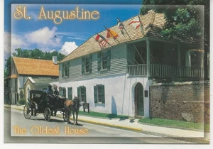 AK vom historischen St. Augustinus (Das älteste Haus) - Bild 1 von 2