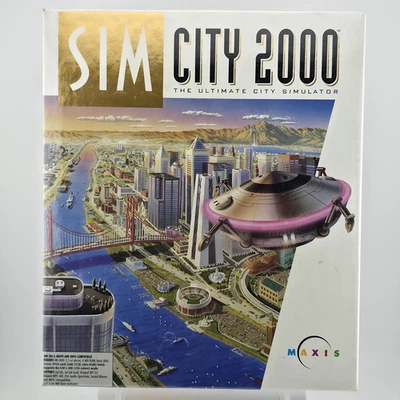 SimCity 2000: The Ultimate City Simulator, 1993, Big Box, New & Sealed - Image 1 of 4