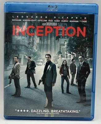 Inception Blu-Ray Widescreen Leonardo DiCaprio Tom Hardy  Great Condition 2010 - Image 1 of 3