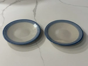 Paar 6" Runde M.A. Hadley Keramik Teller - Top unbenutzter Zustand! - Bild 1 von 6