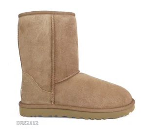 Botas UGG Classic Short II de piel de gamuza castaño para mujer talla 11 -NUEVAS EN CAJA- - Imagen 1 de 7