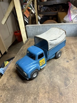 Vintage Old Rare Buddy L Air Force Canopy Truck Pressed Steel Metal Tin Toy USA - Image 1 of 4
