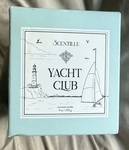 Scentille Yacht club Scented candle Floral Fresh 9 oz Vegan Cruelty Free New - Picture 1 of 1