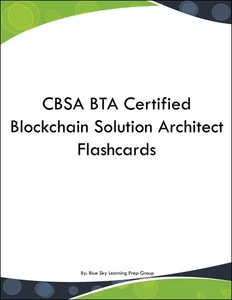 Cartes-éclairs architecte solution blockchain certifiée BTA par l'ASFC - Photo 1/1