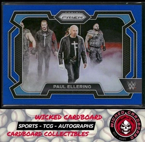 Paul Ellering 2024 Panini Prizm WWE Blue Prizms #95 /199 - Picture 1 of 2