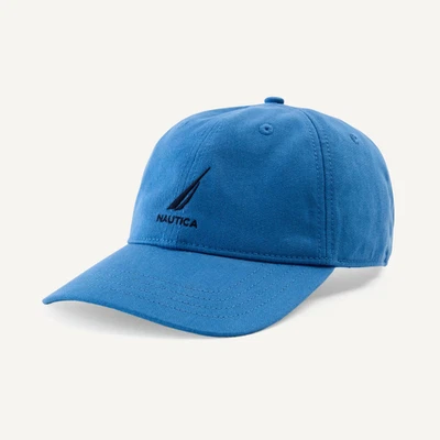 Gorra de béisbol Nautica para hombre con logotipo bordado clásica de sarga ajustable talla única Foto 1 de 4