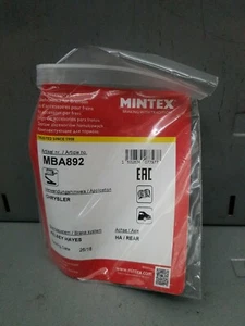 MINTEX MBA892 ACCESSORY KIT PARKING BRAKE SHOES Rear - Picture 1 of 2