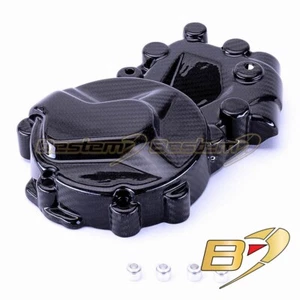 2014-2018 S1000R Carbon Fiber Clutch Left Engine Cover Crash Guard Twill 2017 - Picture 1 of 4