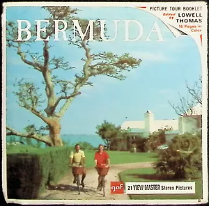 Island Of Bermuda 3d View-Master 3 Reel Packet - Hamilton - Natural Arches - Picture 1 of 3