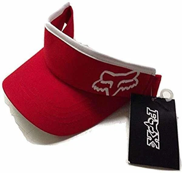 Fox Racing 45 Adjustable Visor HAT/CAP Red/White ONE SIZE - Image 1 of 1