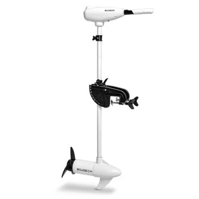 MOTORE ELETTRICO 62 LBS FUORIBORDO PER BARCA GOMMONE CON ELICA A TRE PALE BIANCO - Immagine 1 di 4