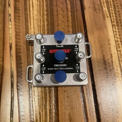 Antronix CMC2008V-A 8-Way Digital Splitter 5-1002MHz Coaxial Cable Antenna CCTV - Image 1 of 2