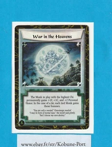 War in the Heavens Promo Jade L5R CCG Legend of the Five Rings - Picture 1 of 1