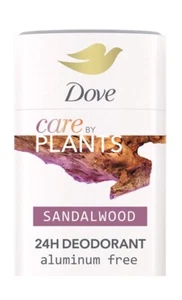 Dove Care by Plants 24-Hour Deodorant, Sandalwood, 2.6 Oz, Aluminum/Paraben Free - Picture 1 of 1