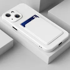 Schutz Hülle Für iPhone 11 12 13 Mini Pro Max Handy Case Kartenfach Tasche Etui
