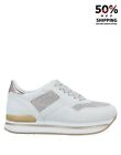 UVP 320 HOGAN Leder Sneakers US6 UK3 EU36 lahme flache Form Made in Italy