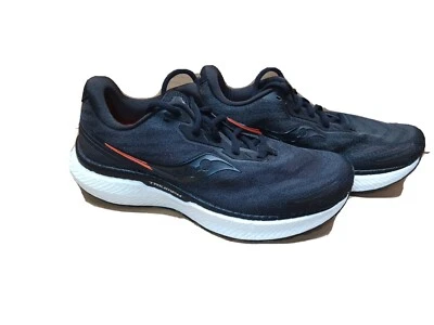 Zapatos para correr Saucony Triumph 19 para hombre talla 8 negros/blancos S20678-10 Foto 1 de 4