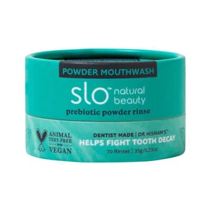 Slo Natural Beauty Powder Mouthwash (Prebiotic Powder Rinse) 35g - Picture 1 of 1