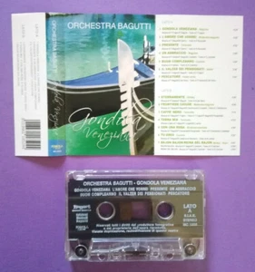 Mc Orchestra Bagutti Gondola Veneziana Musicassetta Liscio Italy Pop Folk Italia - Foto 1 di 2