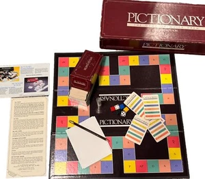 1987 Pictionary 2nd Edition Charades Game Complete in Very Good Cond FREE SHIP - Picture 1 of 5