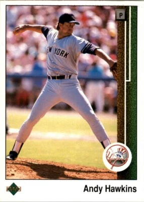 1989 Upper Deck MLB Andy Hawkins #708 - Image 1 of 2