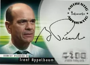 Robert Picardo Autogramm A-16 aus der zweiten Staffel 4400 von Inkworks - Bild 1 von 2