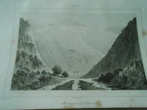 Gravure 1843 - Mexique Montagne de Catorce - Picture 1 of 1