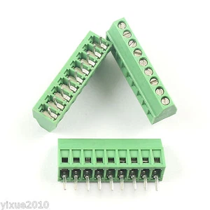50Pcs 2.54mm 0.1" Universal 9 Pin 9 Poles PCB Screw Terminal Block Connector - Bild 1 von 6