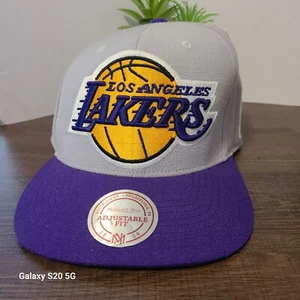 Mitchell & Ness LA Lakers Cap NEW Unisex Sports Basketball Summer Adjustable Fit - Picture 1 of 8