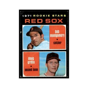 1971 Topps Bob Montgomery/Doug Griffin Baseball Cards #176 - Picture 1 of 3