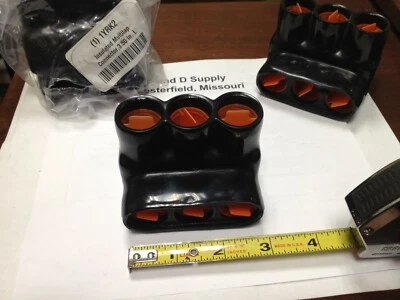 BLACKBURN AMTD350103, Insulated Multitap Connector, 3.50" L, 1YRK2, USA Made - Image 1 of 3
