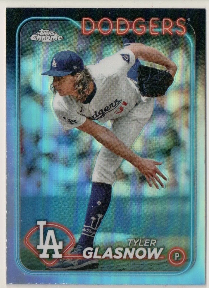 2024 Topps Chrome +Topps Chrome Update Refractors Los Angeles Dodgers *You Pick* - Image 1 of 1