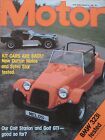 Motor magazine 26 February 1983 featuring BMW road test, Dutton, Sylva, Midas