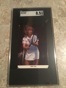 SGC 8.5 NM-MT   1987 Fax Pax   Tennis  Steffi Graf Card   