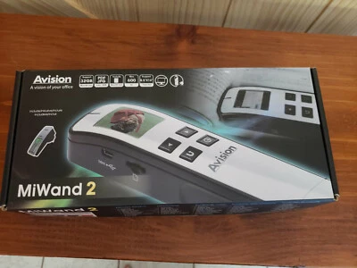 Avision MiWand 2 Handheld Scanner White New Opened Box - Image 1 of 4