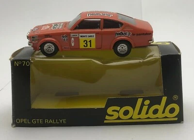 Solido Opel GTE Rallye #70 Hecho en Francia Foto 1 de 4