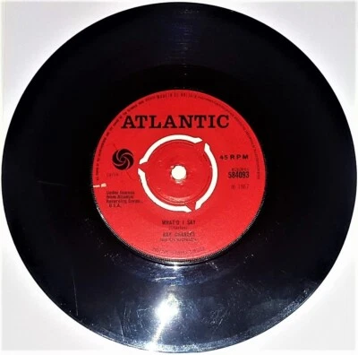 Ray Charles And His Orchestra - What'd I Say - 584093 - 7" Vinyl Record - G+ - Image 1 of 2