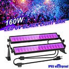 160W Led Uv Black Light Bar Party Stage Lighting Wall Washer Light Plug-N-Play