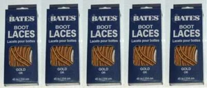 6 Pair Bates Strong Braid Round Boot & Shoe Laces 45 Inch - Picture 1 of 3