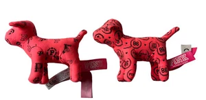 Victoria Secret Micro Mini Hund 2er-Set Hot Neon Pink bedrucktes Logo Jahr 2013/14 - Bild 1 von 5