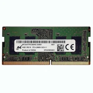 Micron 4GB DDR4 PC4-2666V 2666MHz 260pin SODIMM Memory RAM PC4-2400T-SC0-11 x1, - Picture 1 of 1