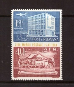 Rumania 1964 Arquitectura/Estampilla Día Estampilla Estampilla Estampilla Estampada Como Nuevo - Imagen 1 de 1