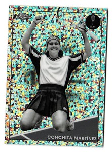 2021 Topps Chrome Tennis B&W Mini Diamond #42 Conchita Martinez