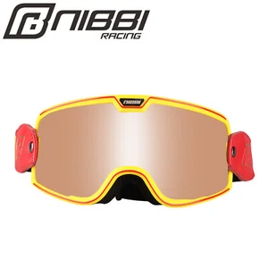 NIBBI Motorcycle Race Goggles Offroad MX ATV UTV Enduro Dirtbike Glasses Eyewear - Picture 1 of 13