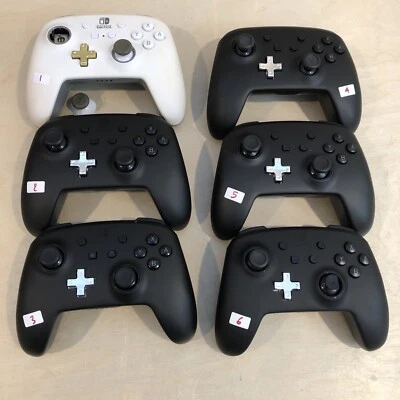 Lot 6X PowerA Wireless Controllers for Nintendo Switch *For Parts / Repair* - Image 1 of 4