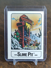 1986 Mattel Wonder Bread Masters of the Universe Card Slime Pit