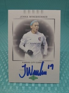 2022 NWSL Parkside Paramount Jenna Winebrenner RC Signature Series Card #PSS-JW