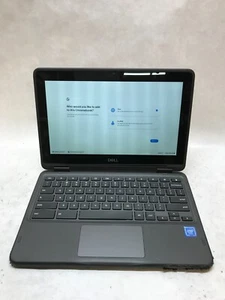 Dell 3100 2-in-1 Chromebook 11.6" Intel Celeron 4GB RAM 16GB eMMC Case Peel - DW - Picture 1 of 9