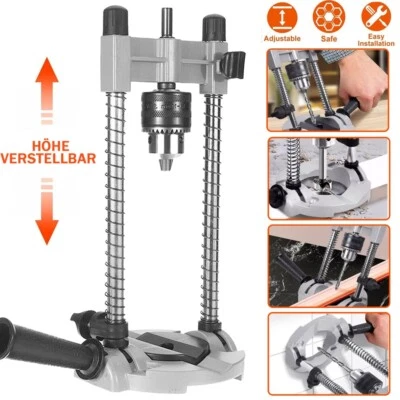 Bohrständer mit Bohrfutter, Mobiler Bohrständer für Bohren Einstellbare Stahl DE - Bild 1 von 4